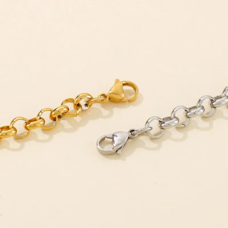 Heart Shape Necklace & Bracelet Set