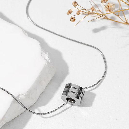 Round Pendant Necklace