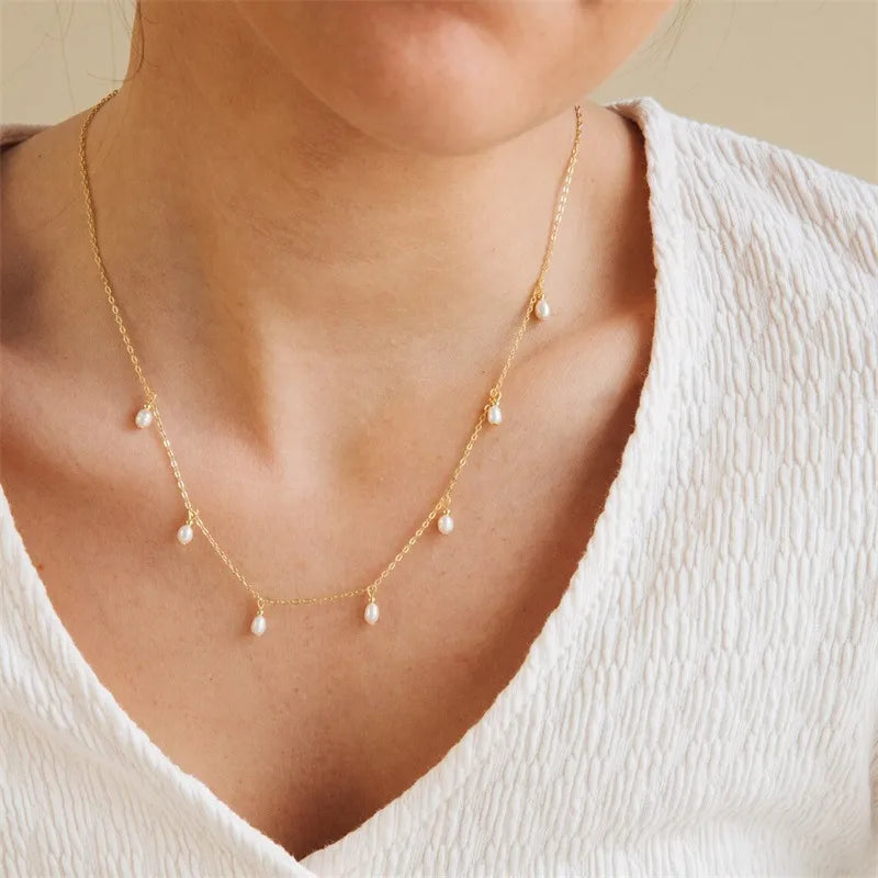 Elegant Pearls Necklace