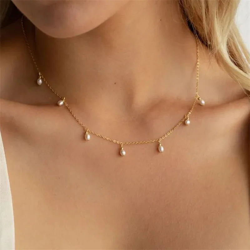 Elegant Pearls Necklace