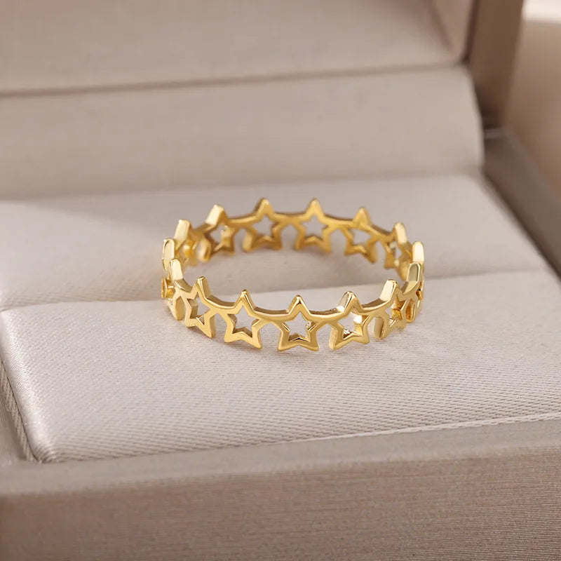 Hollow Stars Ring