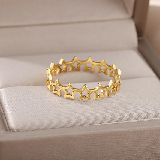 Hollow Stars Ring