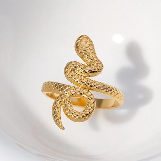 Snake Adjustable Ring