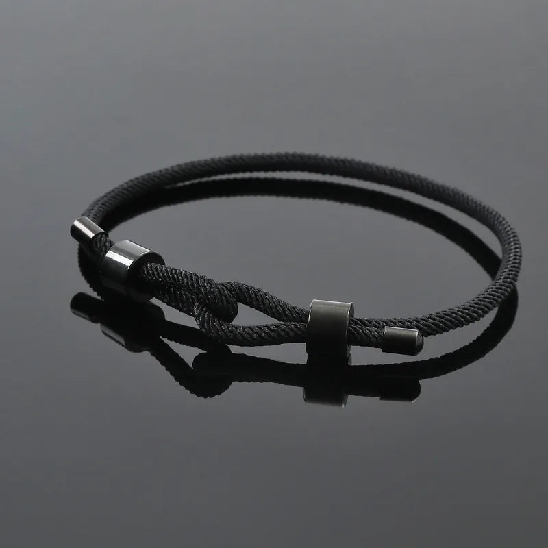 Rope/Metal Bracelet