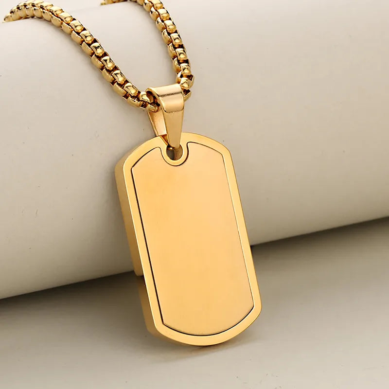 Dog Tag Necklace