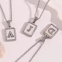 Iris Initial Necklace