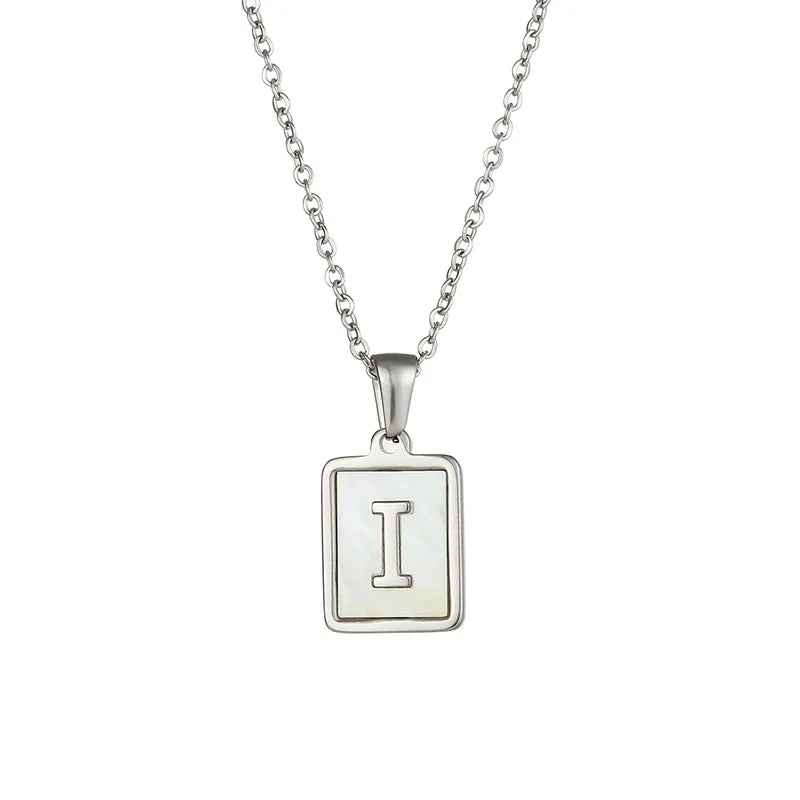 Iris Initial Necklace