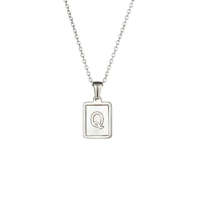 Iris Initial Necklace