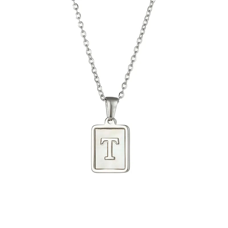 Iris Initial Necklace