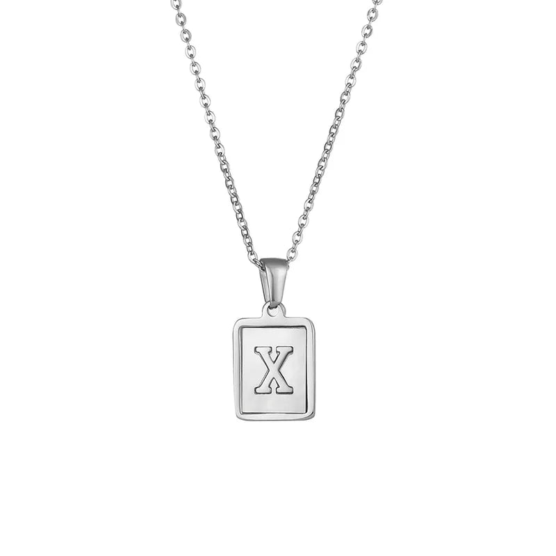 Iris Initial Necklace