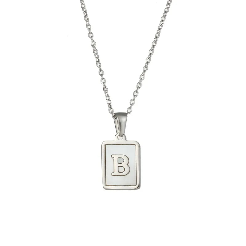 Iris Initial Necklace