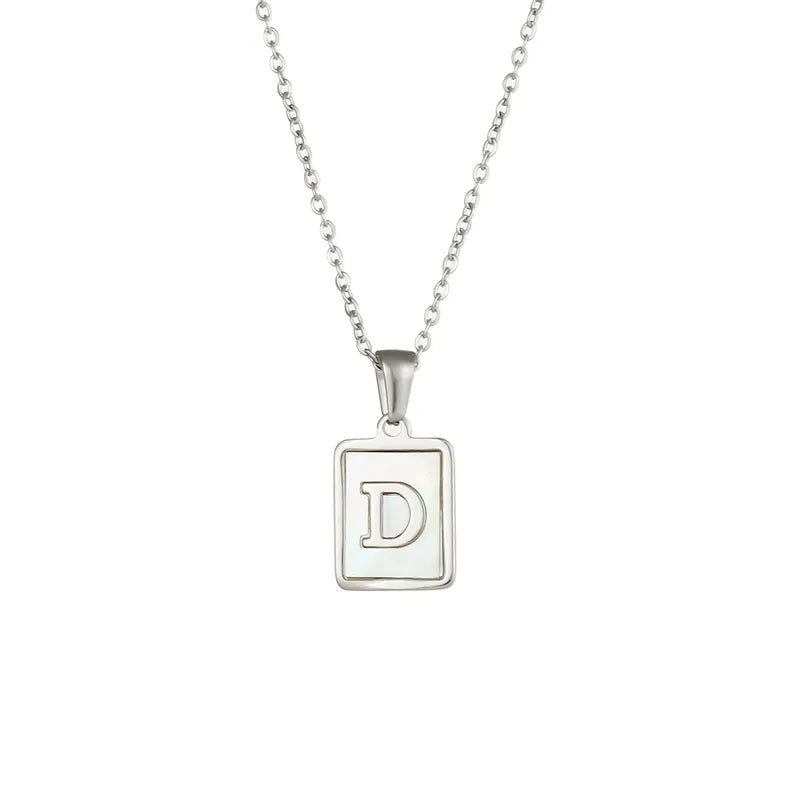 Iris Initial Necklace