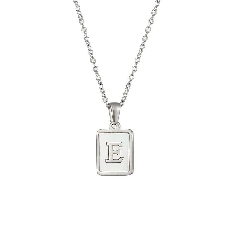 Iris Initial Necklace