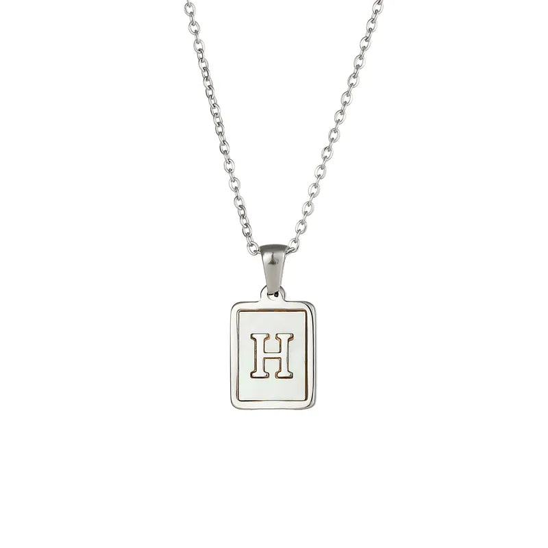 Iris Initial Necklace