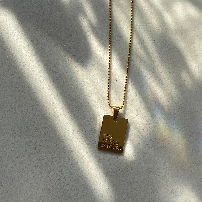 Affirmations Necklace