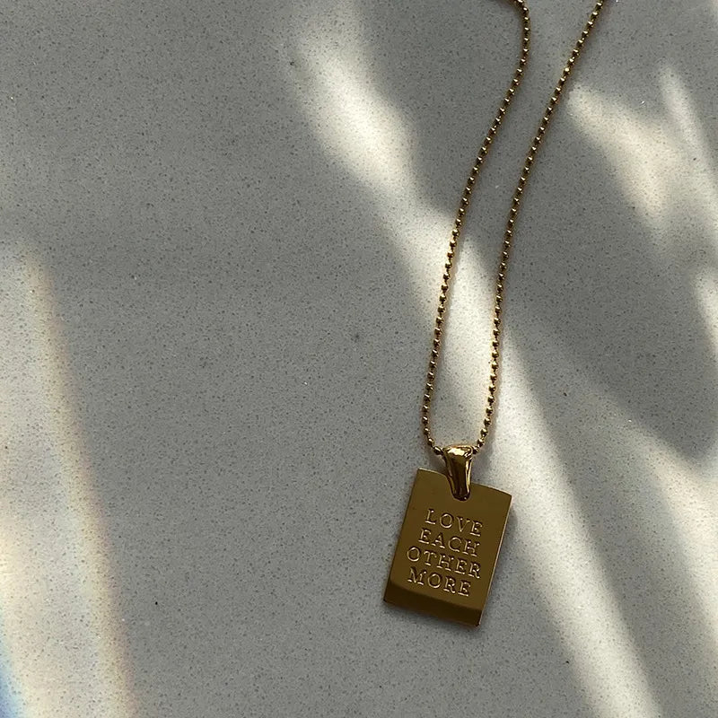 Affirmations Necklace