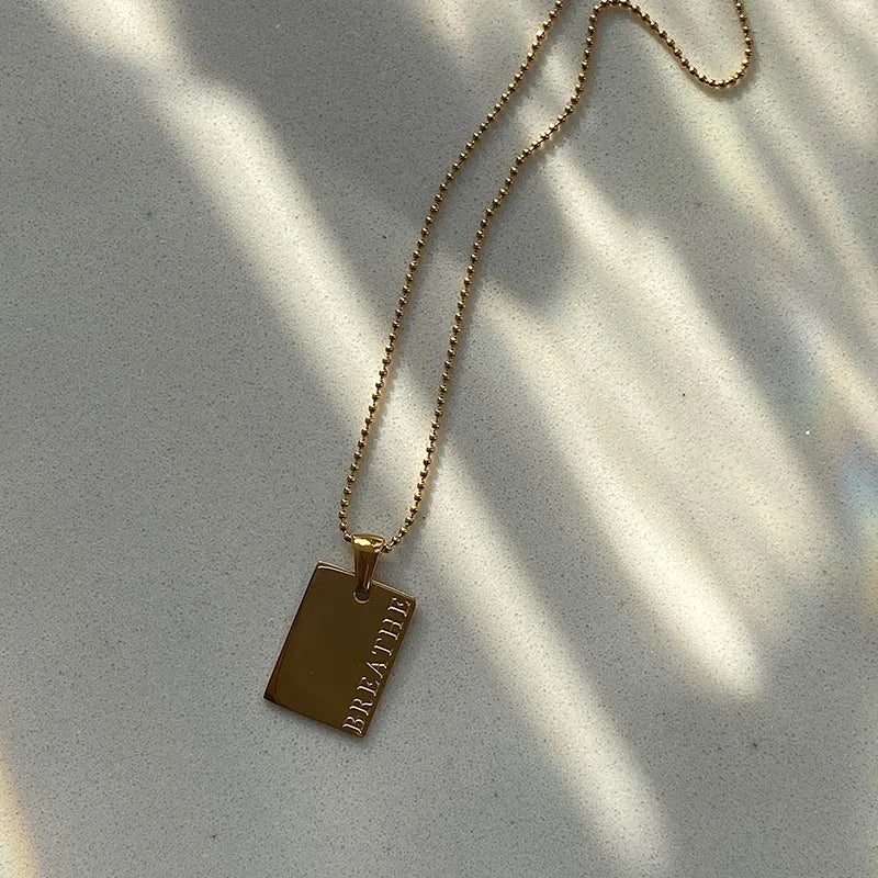 Affirmations Necklace