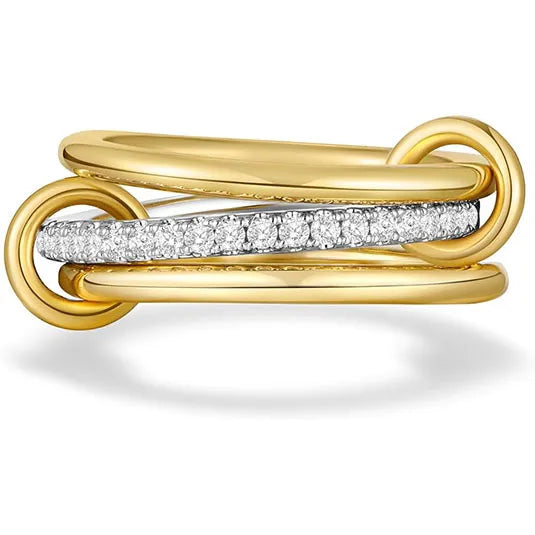 Interlocking Double Ring