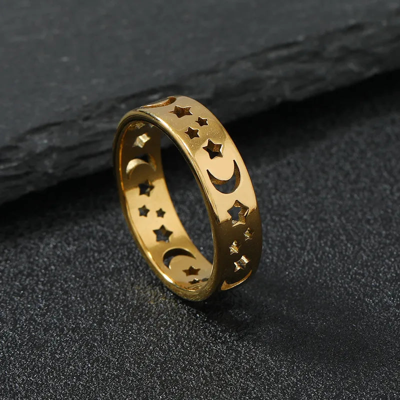 Stars & Moon Ring