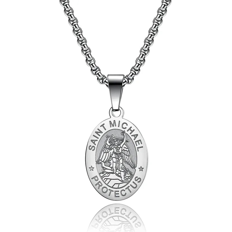 St. Michael Necklace Small