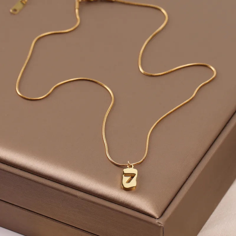 Lucky 7 Pendant Necklace