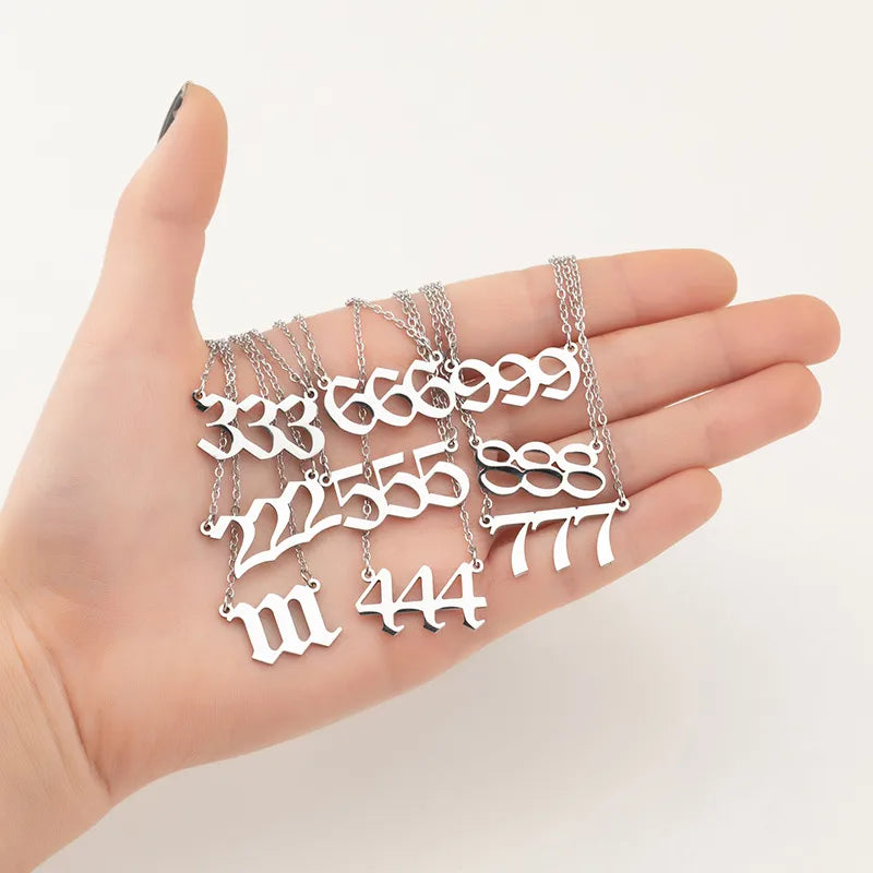 Angel Numbers Necklace