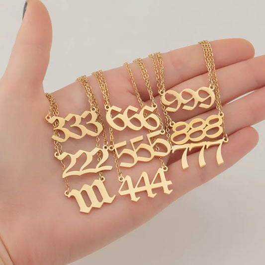 Angel Numbers Necklace