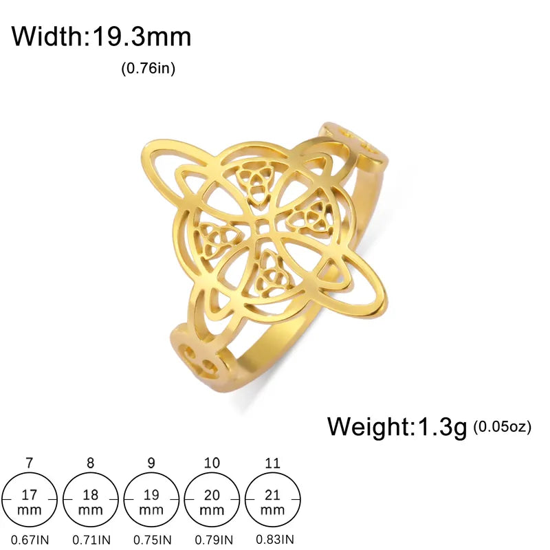 Witches Knot Ring