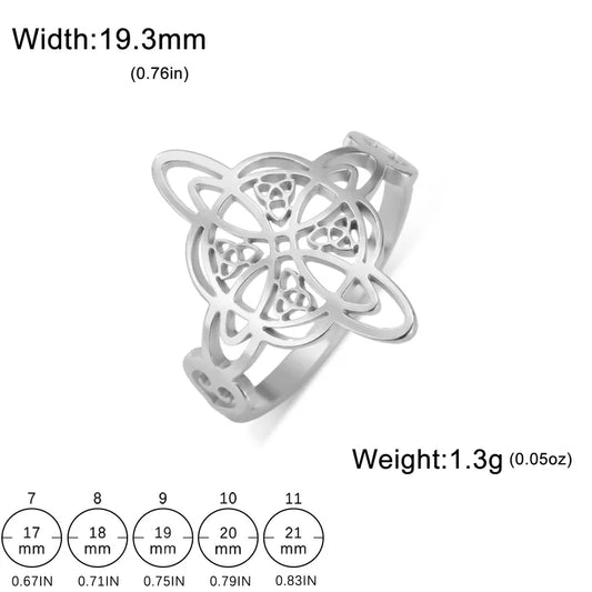 Witches Knot Ring