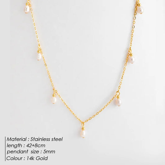 Necklace w/Pearls