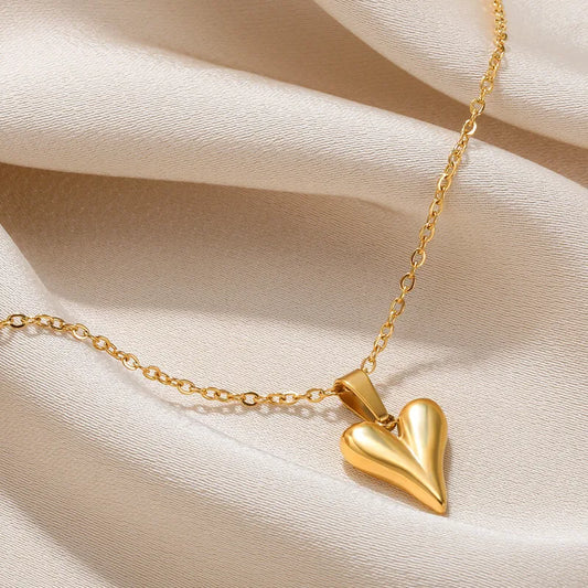 Heart Pendant w/O-chain
