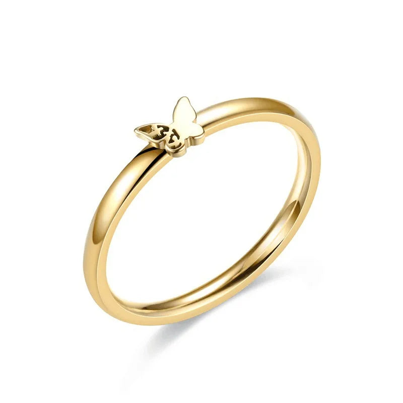 Tiny Butterfly Ring