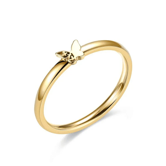Tiny Butterfly Ring