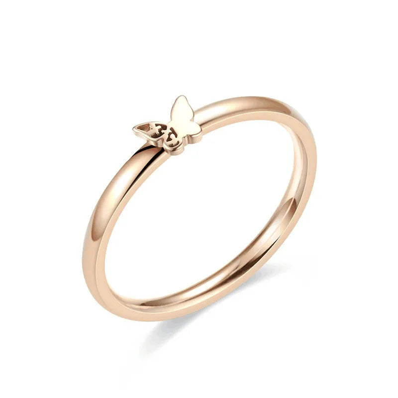 Tiny Butterfly Ring