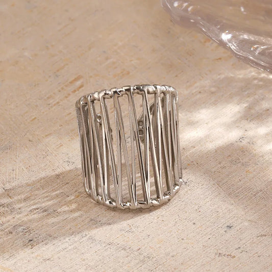 Zig Zag open ring